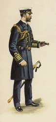 The Duke of Cornwall and York During His Naval Service, 1892